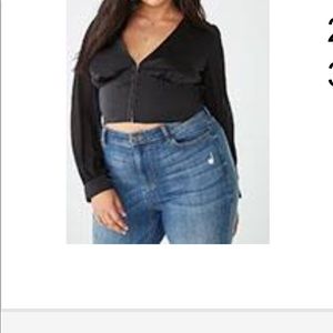 Silk Long Sleeve Top